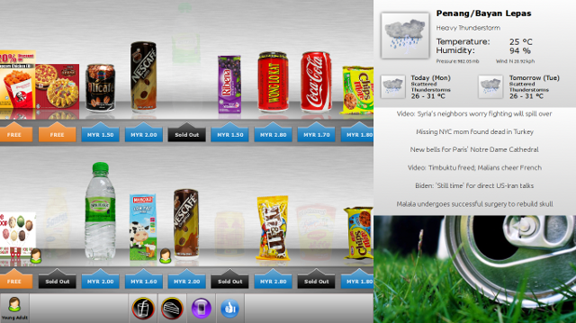 Smart Vending Sales UI