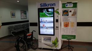 Smart vending machine @ hospital in Malaysia