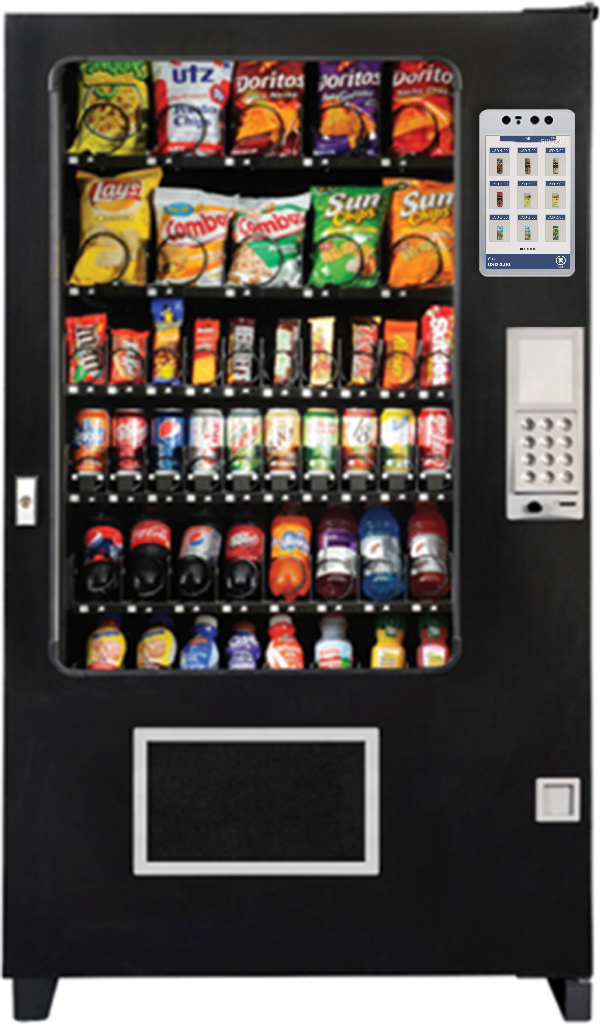 Vending Machine - AMS SENSIT 3 with Smart Vending Retrofit Vendroid Screen
