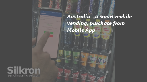 Australia - Mobile Vending, purchase from Mobile App and collect from vending machine